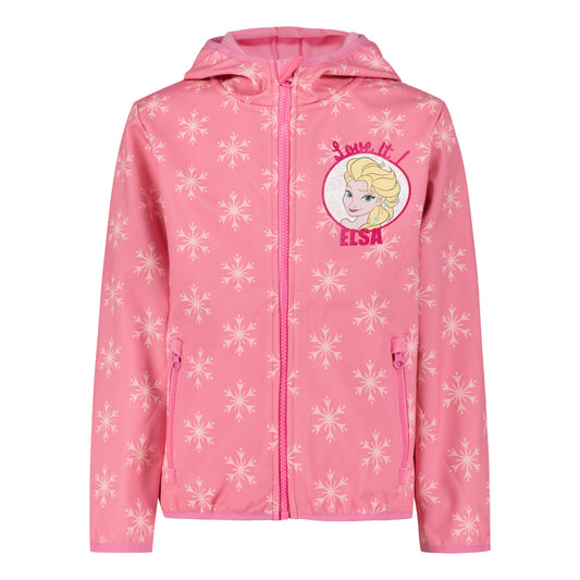 Софтшел яке Frozen, розов, размер 140