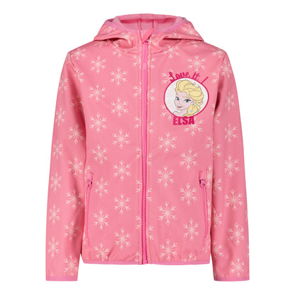 Софтшел яке Frozen, розов, размер 140