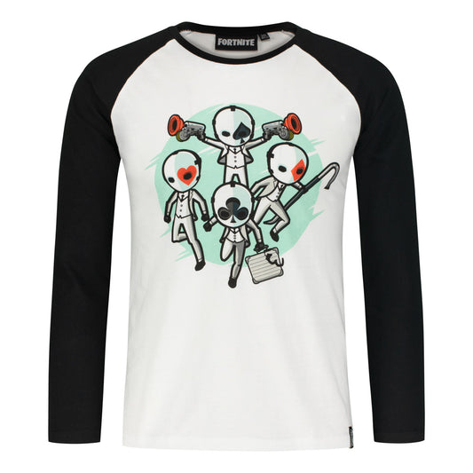 Блуза Fortnite Wild card skins white, размер 164