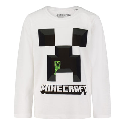 Пижама Minecraft Creeper с дълъг ръкав и панталон, размер 128