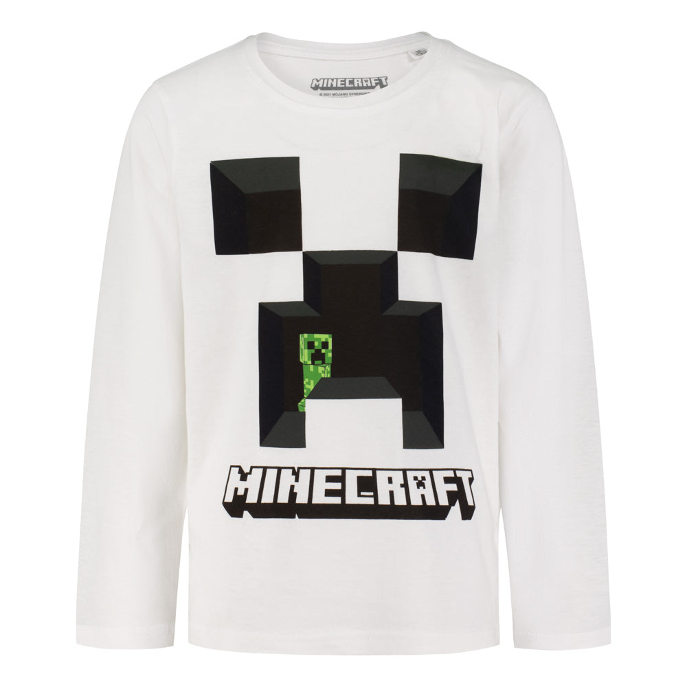 Пижама Minecraft Creeper с дълъг ръкав и панталон, размер 128