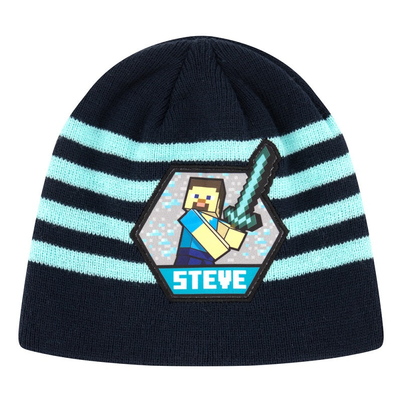 Зимна шапка MINECRAFT Steve, размер 52