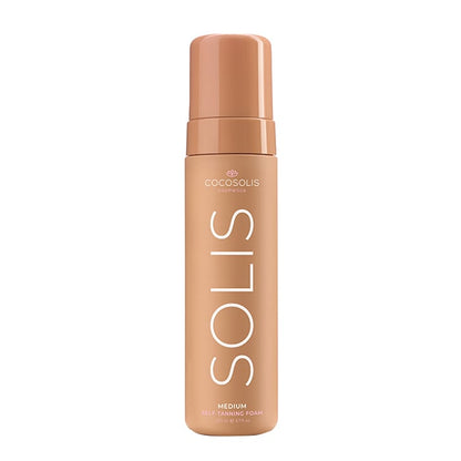 Cocosolis Organic SOLIS MEDIUM Self-Tanning Foam Натурална средно наситена автобронзираща пяна, 200 мл