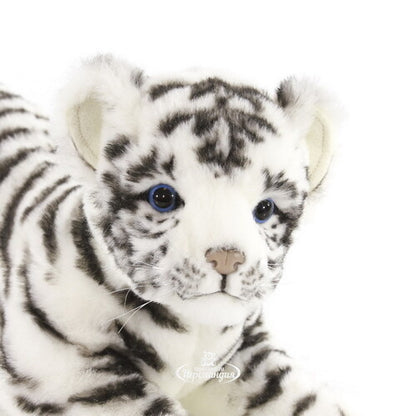 Мини Бял Плюшен Тигър от Hansa Toy