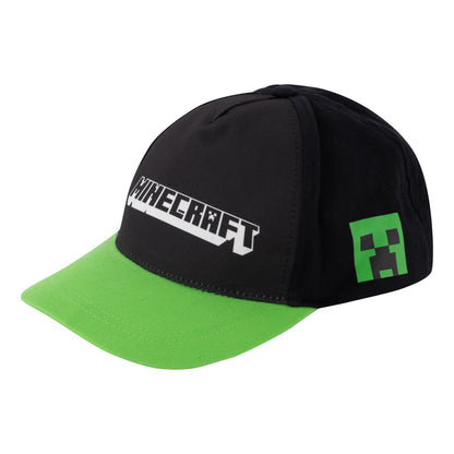 Бейзболна шапка Minecraft с надпис, черна, размер 56