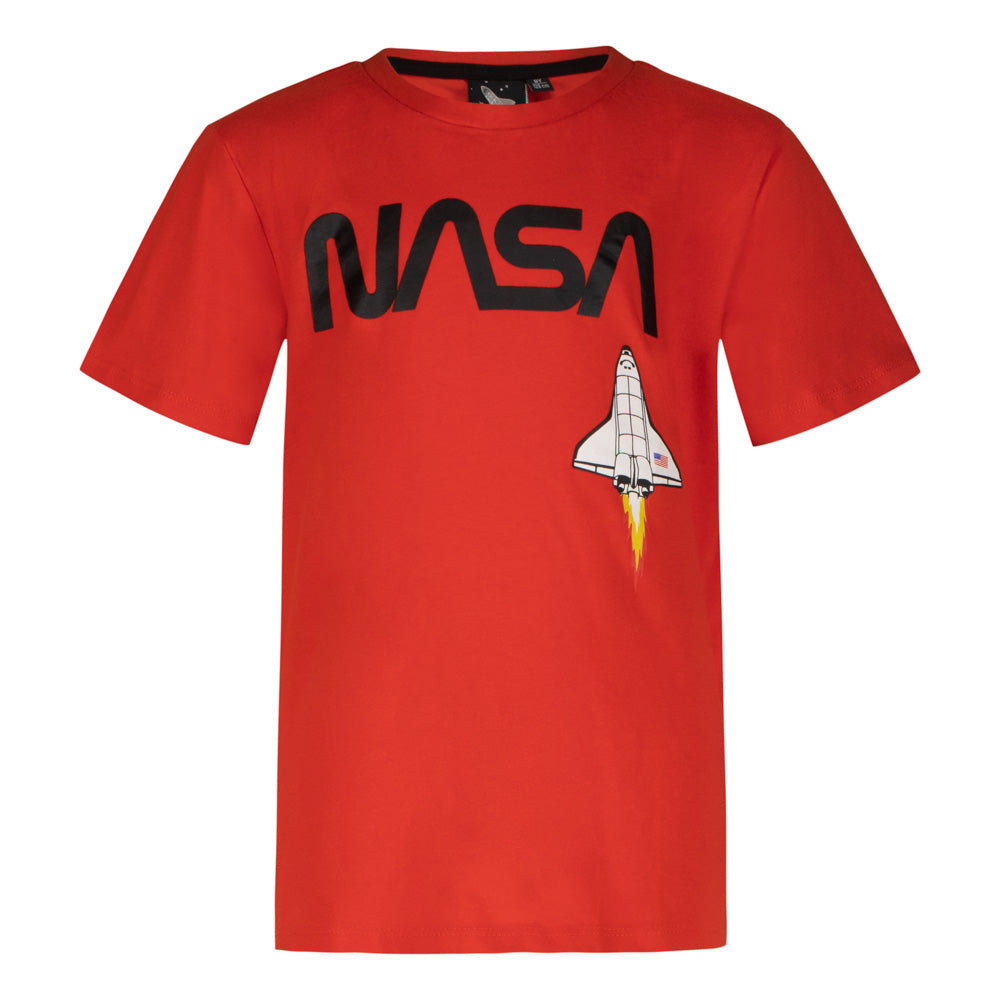 Тениска NASA Red, размер 128