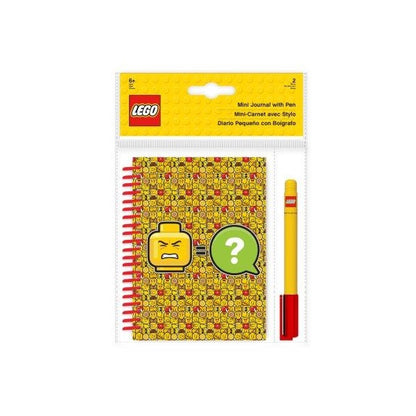 LEGO Iconic малък жълт тефтер с химикал