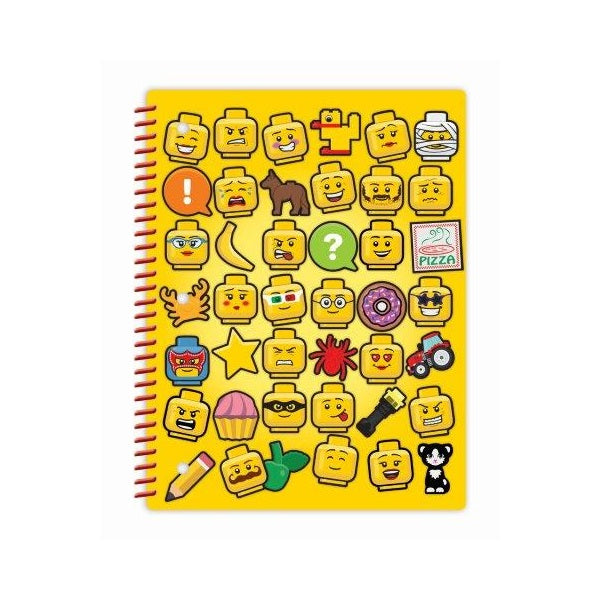 LEGO Iconic тетрадка спирала със символи