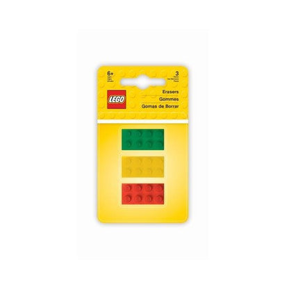 LEGO Iconic гумички с форма на LEGO тухлички - 3 бр.