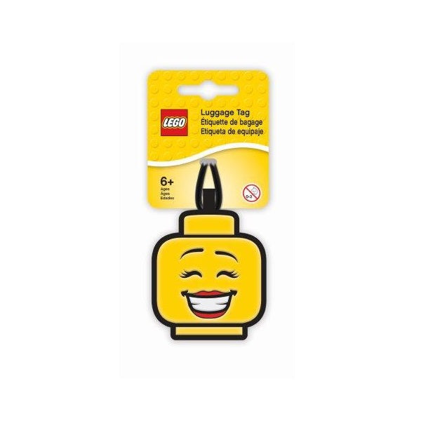 LEGO етикет (бадж) за багаж момиче