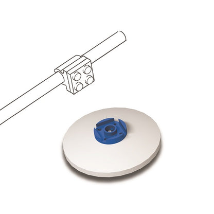 LEGO гумички - 2 бр. (синьо и жълто)