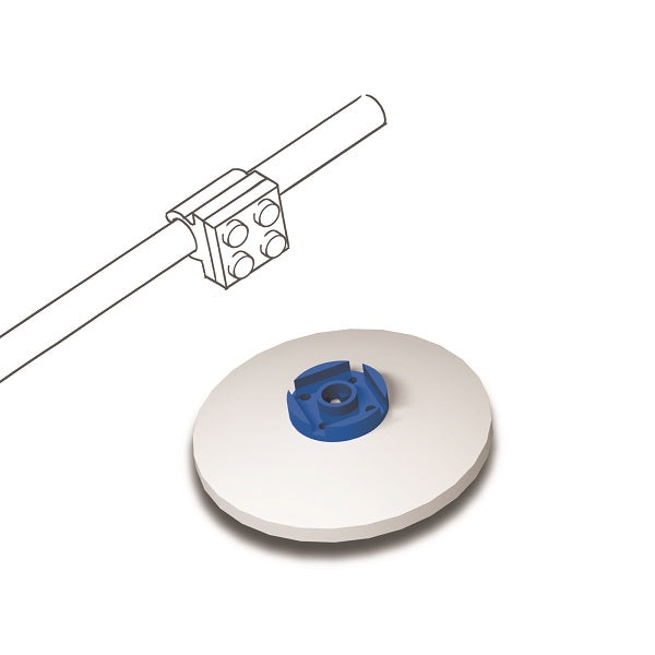 LEGO гумички - 2 бр. (синьо и жълто)