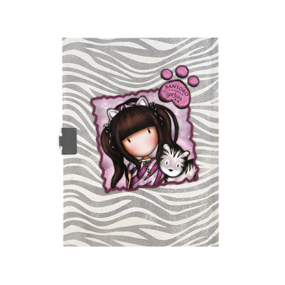 Заключващ се дневник Santoro Gorjuss Ruby Wild