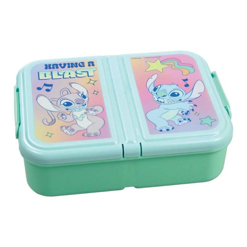 Кутия за храна Stitch Having a Blast с три отделения