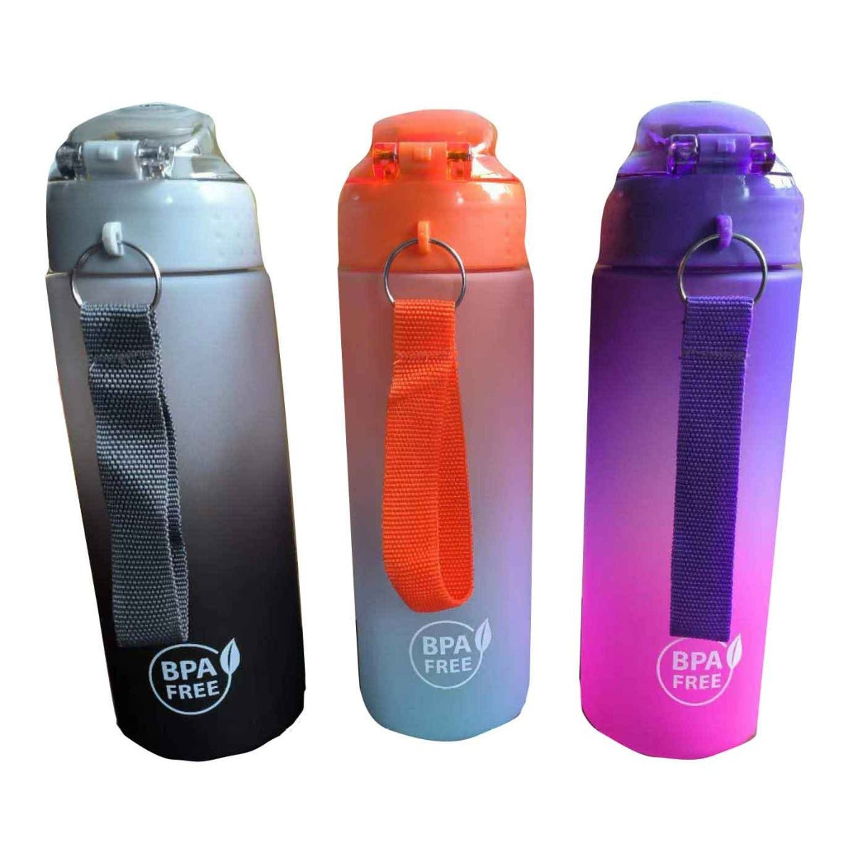 Бутилки BMU 600ml, 3 вида, асортимент