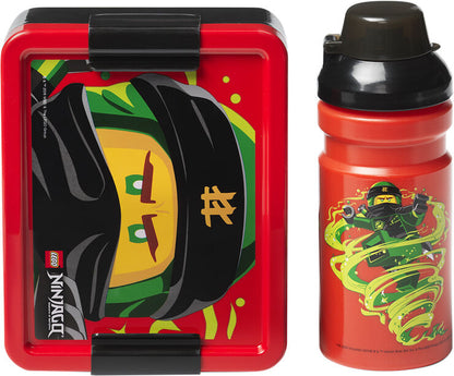 LEGO NINJAGO Lunch сет - черен/червен