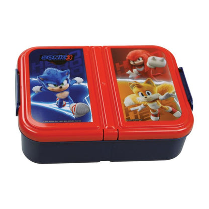 Кутия за храна Sonic 3 The Hedgehog с три отделения