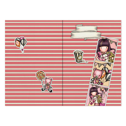 Заключващ се бележник Santoro Gorjuss Carousel