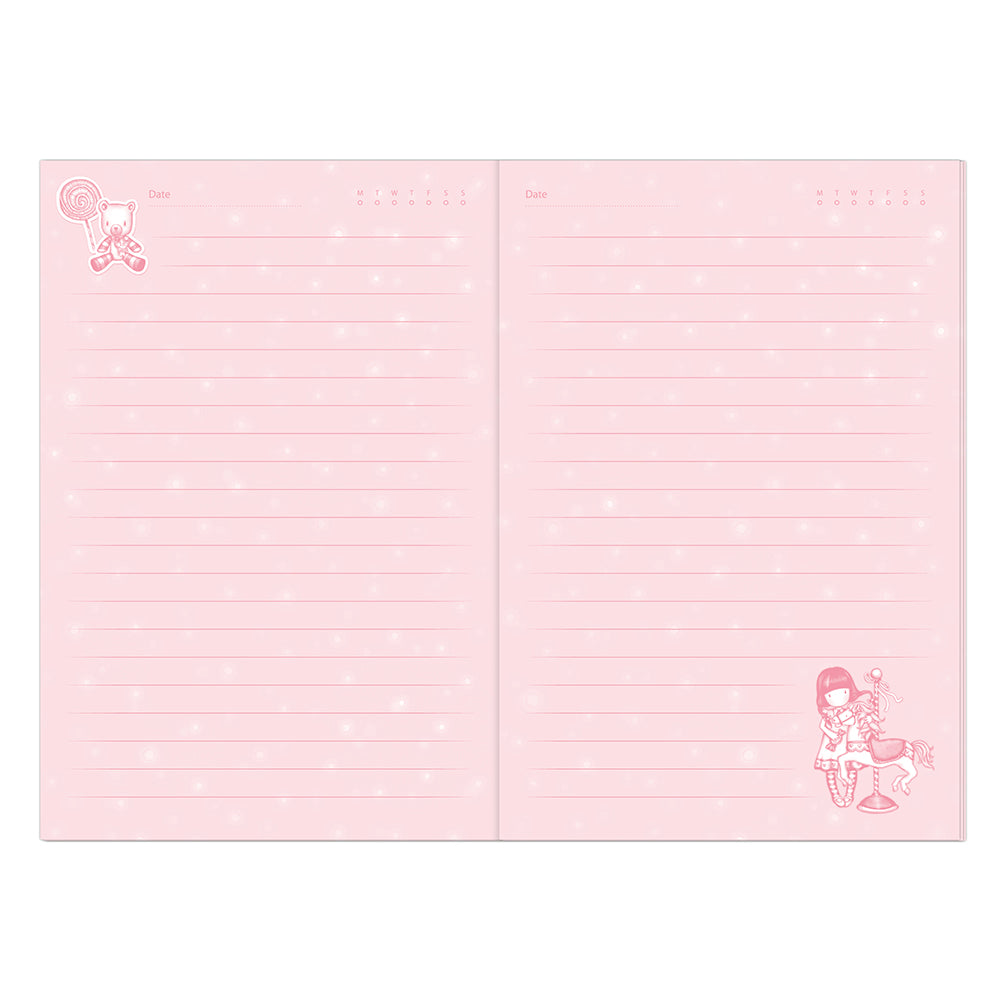 Заключващ се бележник Santoro Gorjuss Carousel