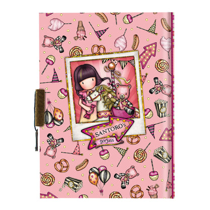 Заключващ се бележник Santoro Gorjuss Carousel