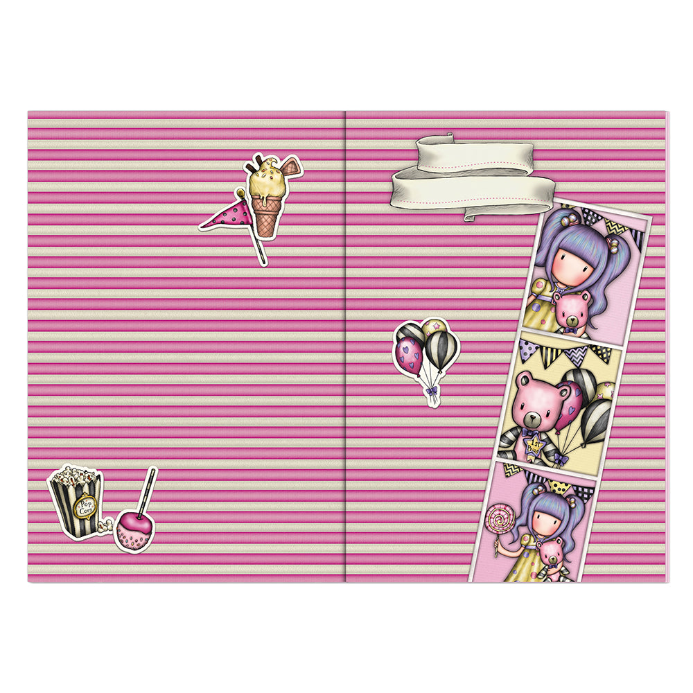 Заключващ се бележник Santoro Gorjuss First Prize