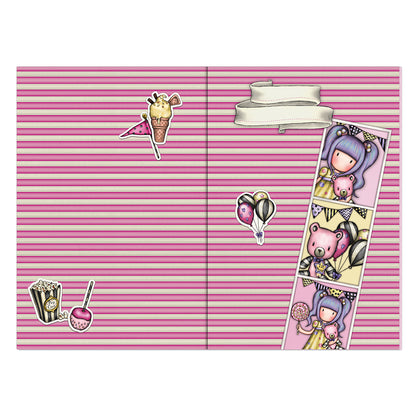 Заключващ се бележник Santoro Gorjuss First Prize