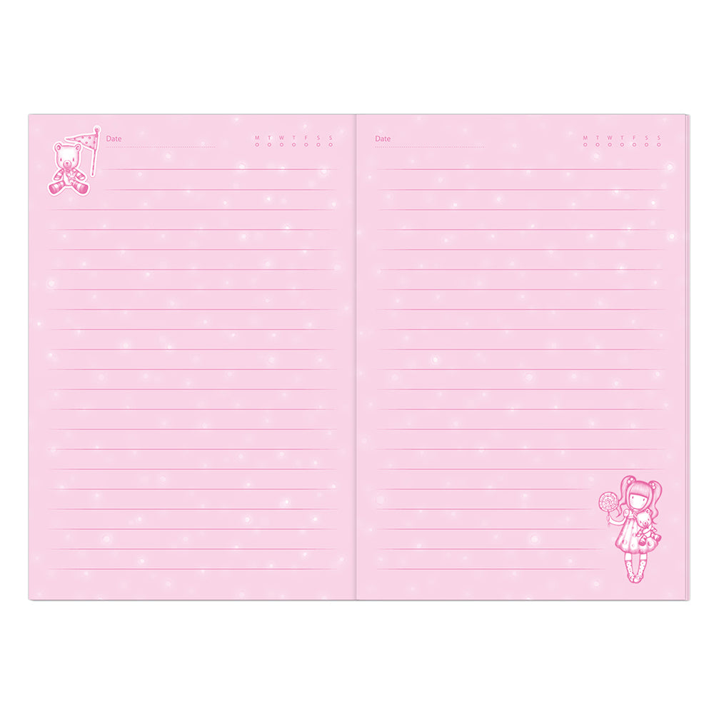 Заключващ се бележник Santoro Gorjuss First Prize