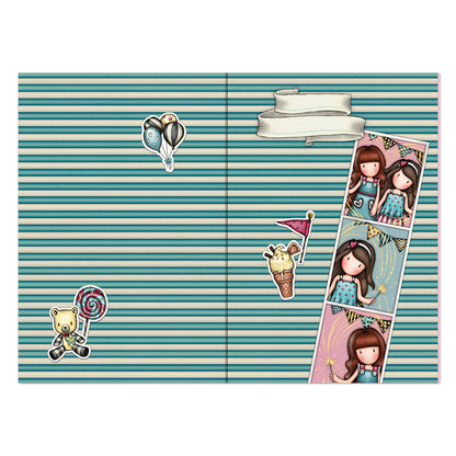 Заключващ се бележник Santoro Gorjuss Fireworks