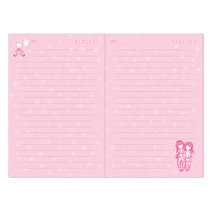 Заключващ се бележник Santoro Gorjuss Fireworks