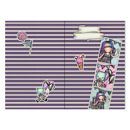 Заключващ се бележник Santoro Gorjuss Up and Away