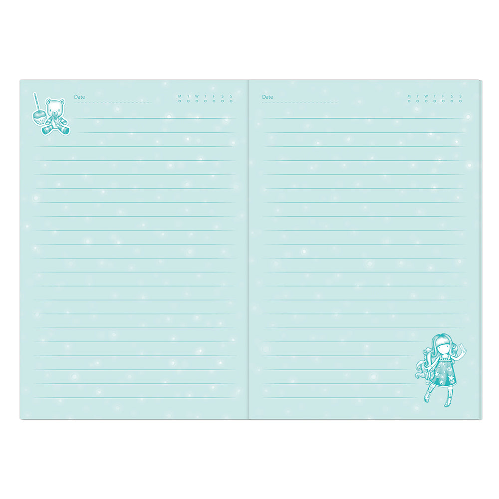 Заключващ се бележник Santoro Gorjuss Up and Away