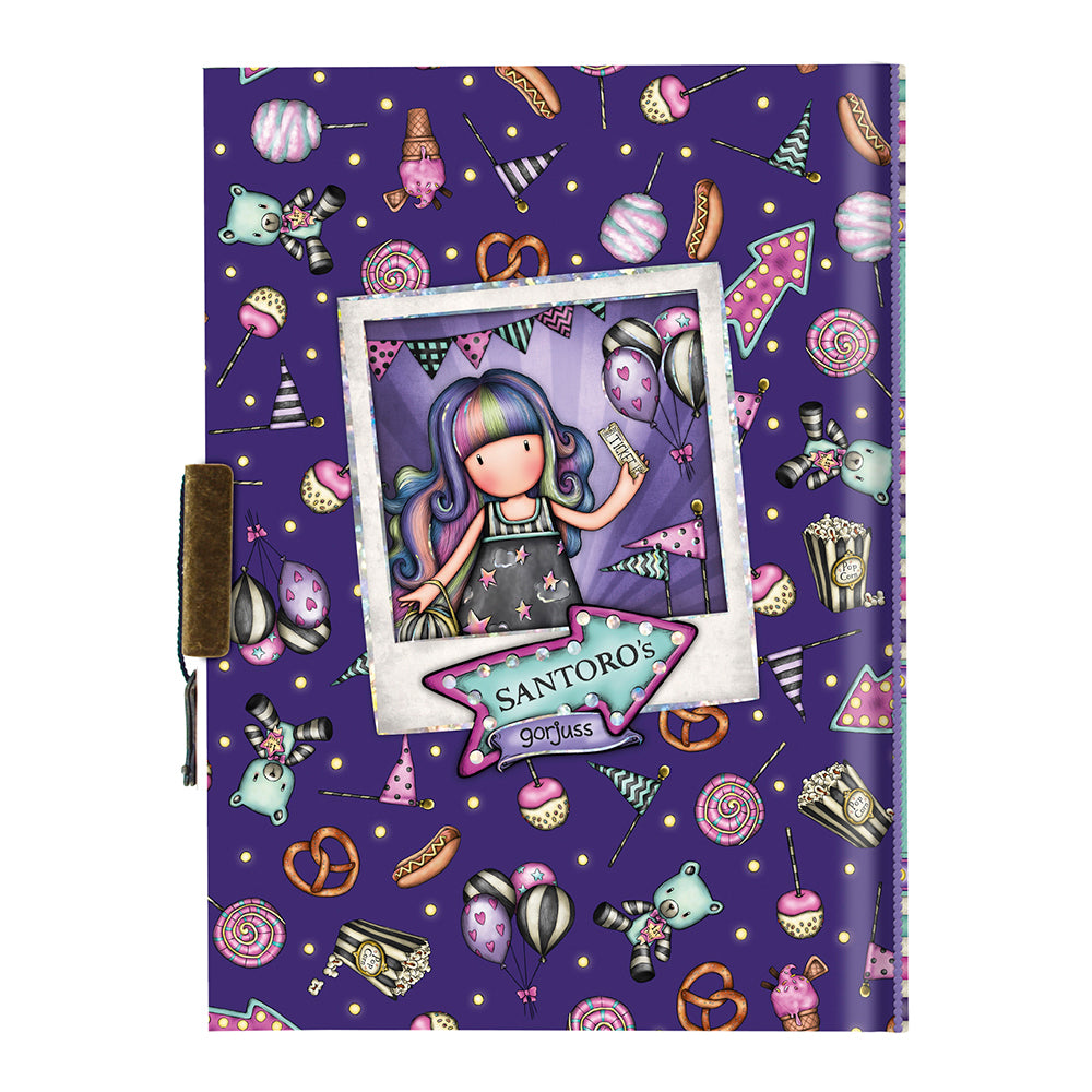 Заключващ се бележник Santoro Gorjuss Up and Away