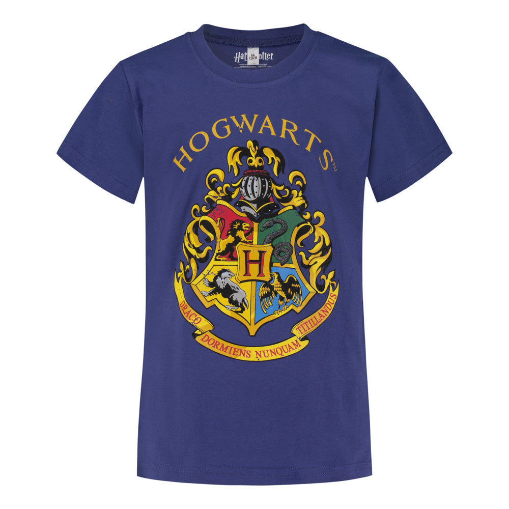 Тениска Harry Potter Герб тъмно синя, размер 116
