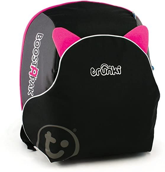 Trunki - BoostApak Столче и Раница за Кола 2 в 1 - Розова
