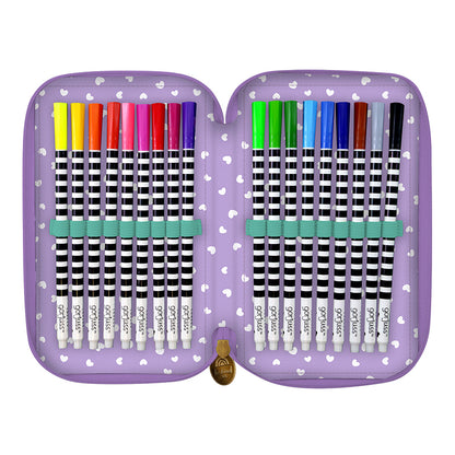 Пълен несесер с 3 отделения Santoro Gorjuss Be Kind To Our Planet