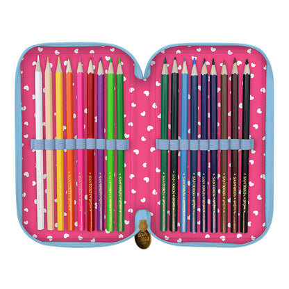 Пълен несесер с 3 отделения Santoro Gorjuss Be Kind To Yourself