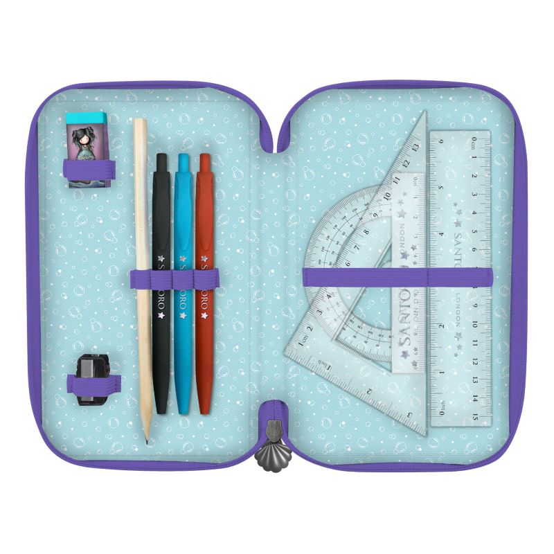 Троен несесер със съдържание Santoro Gorjuss Making Waves - Lost At Sea