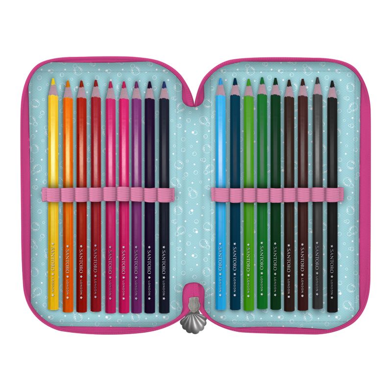 Троен несесер със съдържание Santoro Gorjuss Making Waves - The World Is Your Oyster