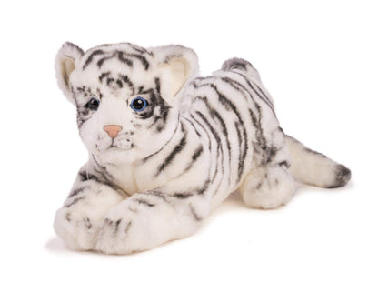 Мини Бял Плюшен Тигър от Hansa Toy
