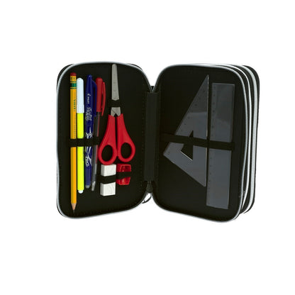 Ученически троен несесер Fortnite Lamas camouflage