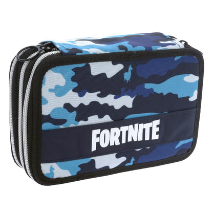 Ученически троен несесер Fortnite Lamas camouflage