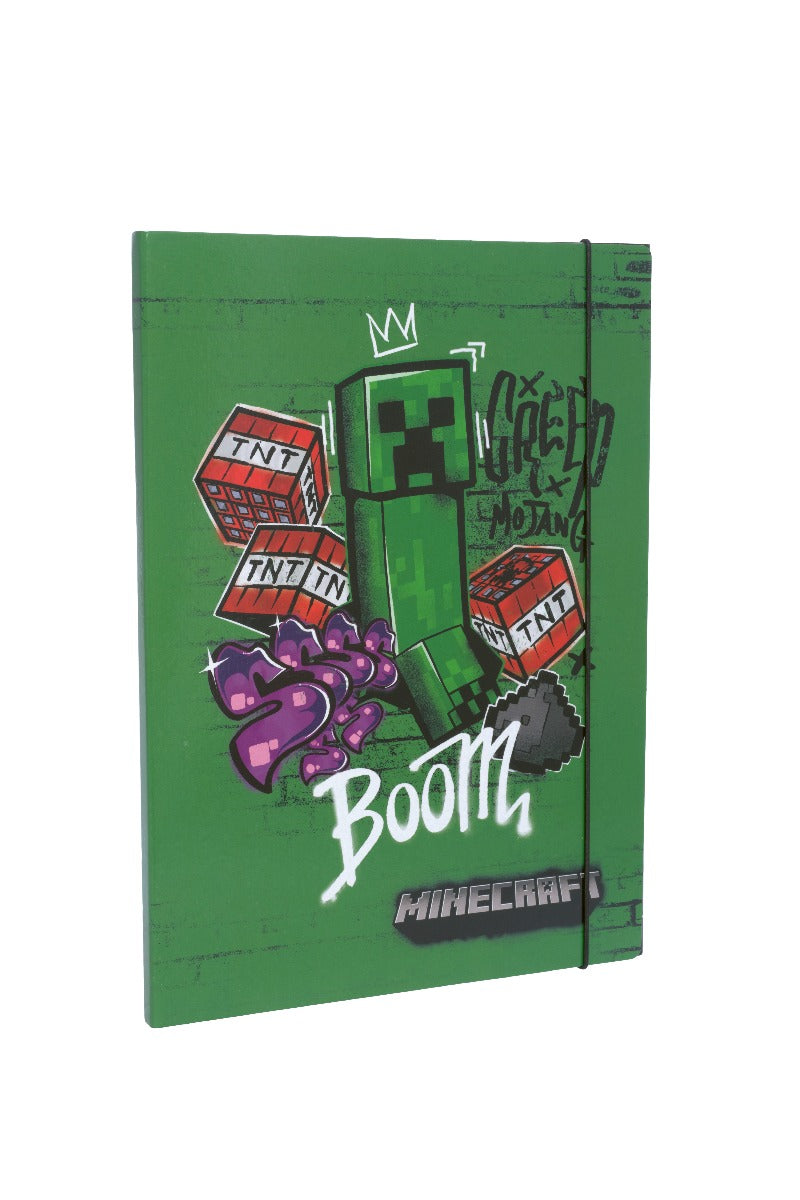 Папка с ластик Minecraft Creeper