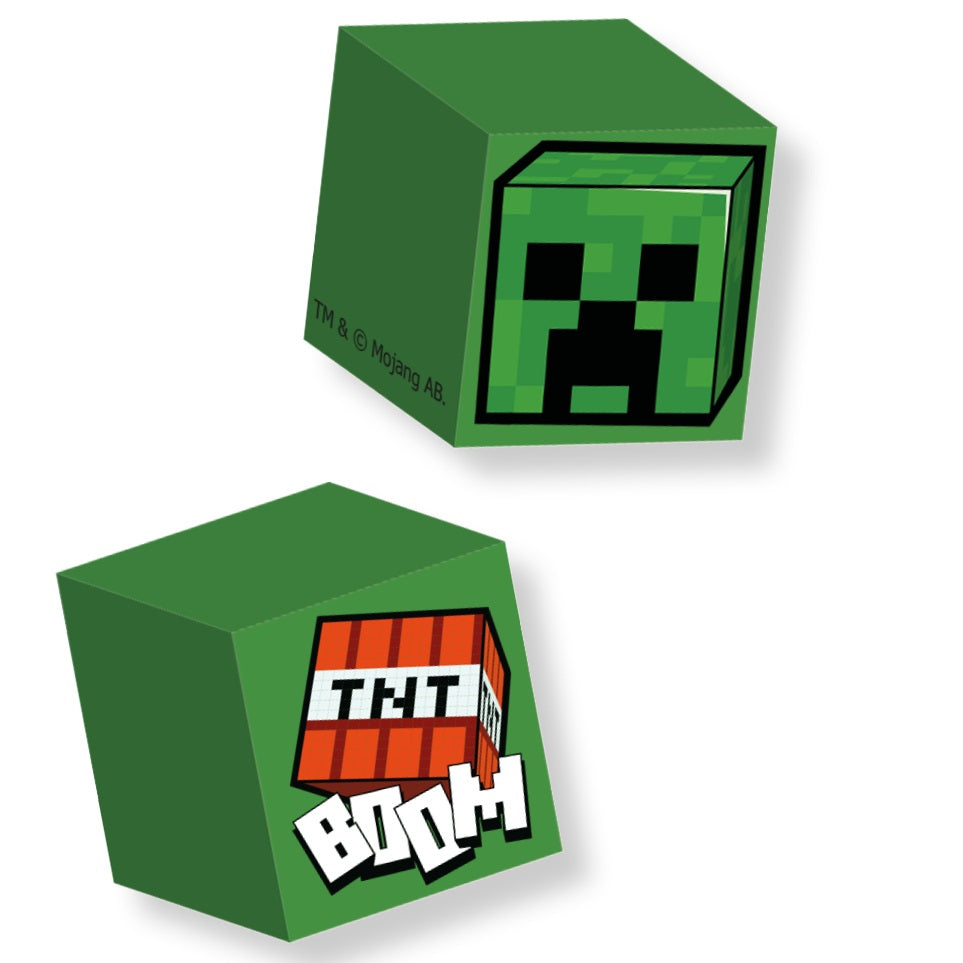 Гума Minecraft куб