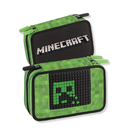 Ученически несесер Minecraft със съдържание 2021