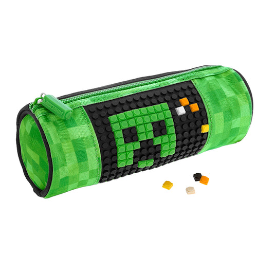 Ученически несесер цилиндър Minecraft Pixel 2021