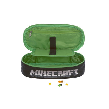 Ученически несесер овален Minecraft pixel 2021