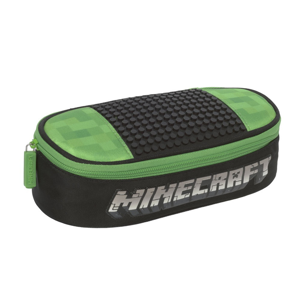 Ученически несесер овален Minecraft pixel 2021