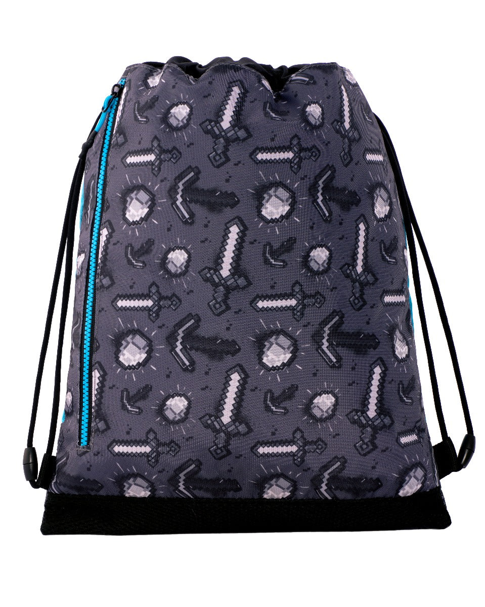 Ученическа спортна торба MINECRAFT Diamond Miner