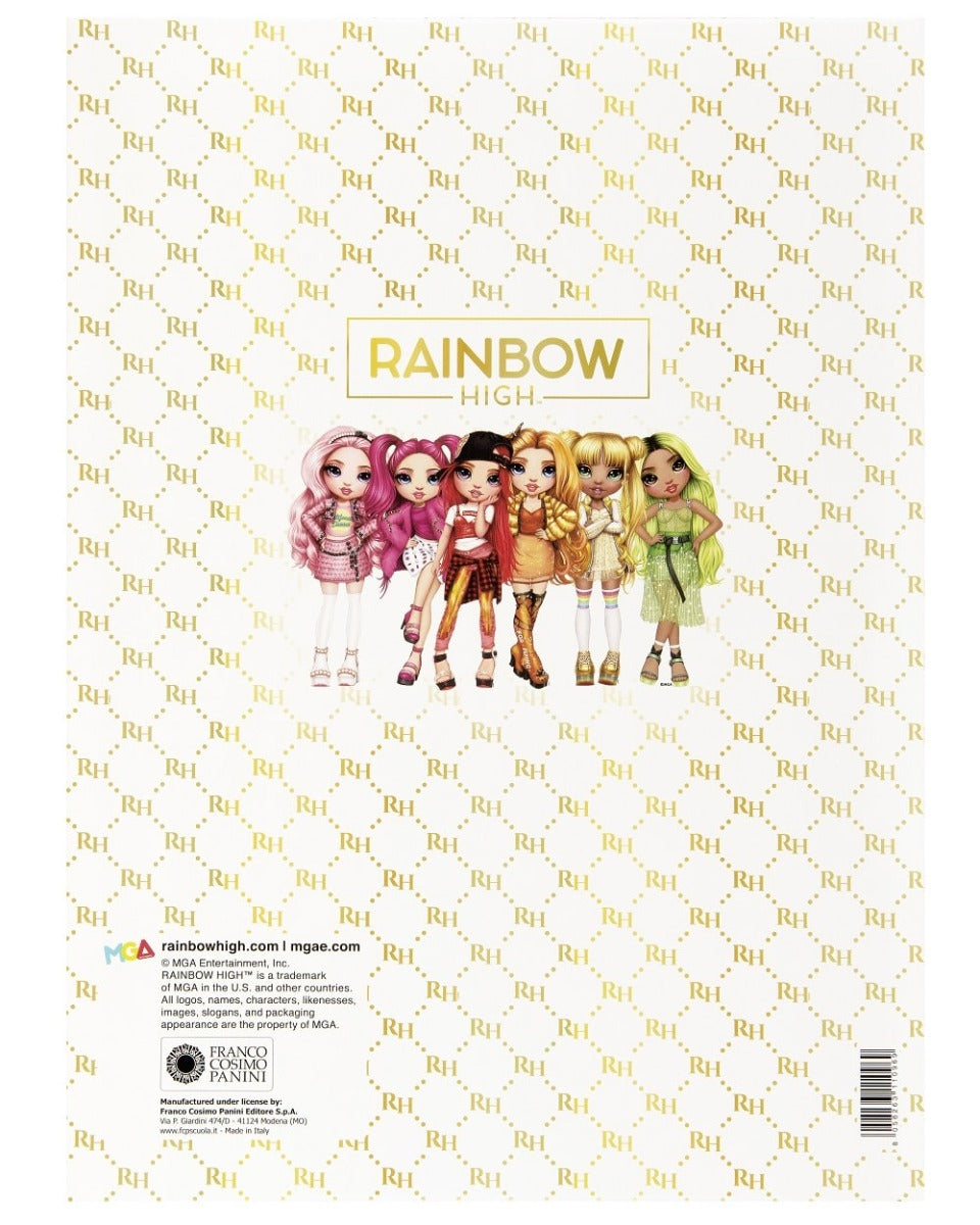 Папка с ластик Rainbow High, Асортимент