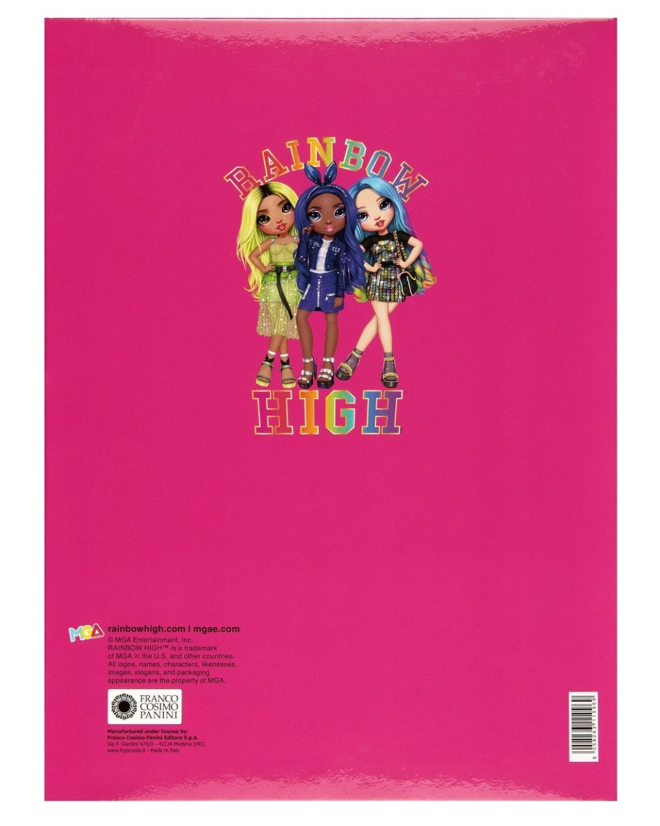 Папка с ластик Rainbow High, Асортимент